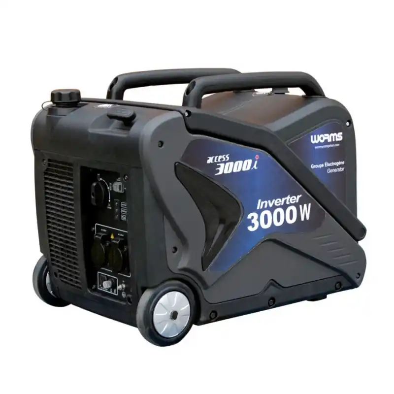 Groupe électrogène ACCES 3000i Inverter 3KW Insonorisé 8,5L Worms