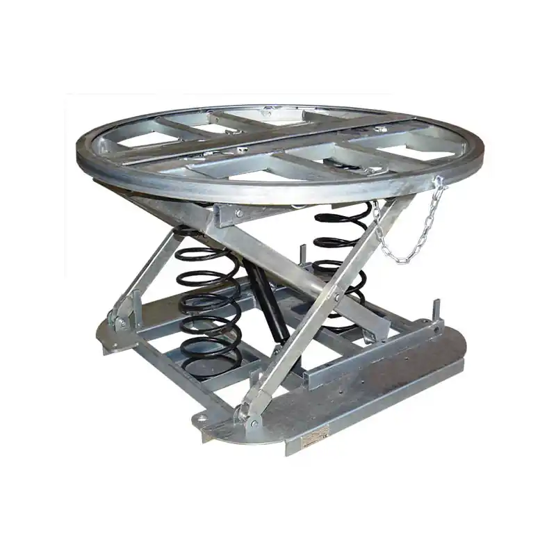 Table élévatrice Stockman SLT2/1100 capacité 2 tonnes plateau tournant