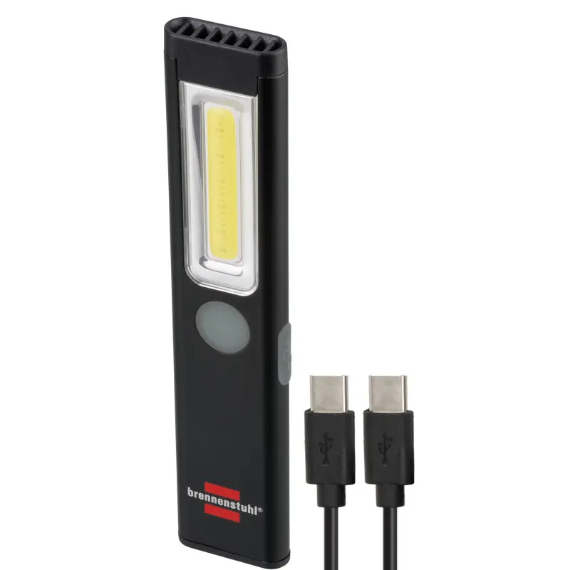 Lampe de poche led Brennenstuhl PL 200 AC rechargeable avec port usb