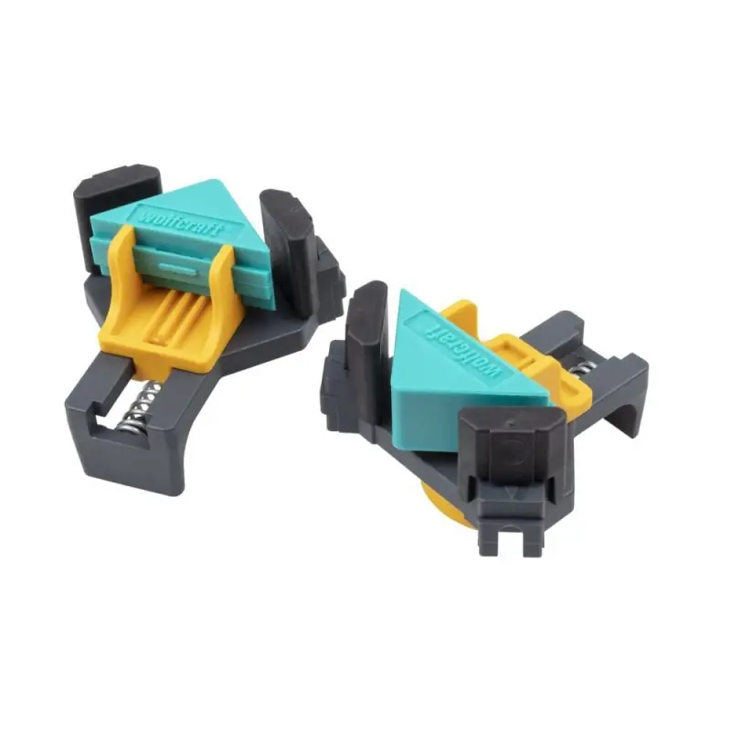 Lot de 2 presses d‘angles Wolfcraft ES 22 pour planche de 10 à 22mm