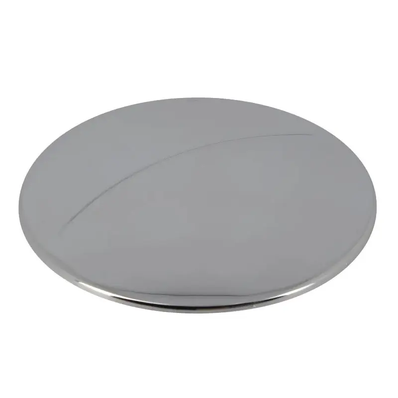 Capot ABS chromé brillant Nicoll pour bonde de douche Turboflow 90mm