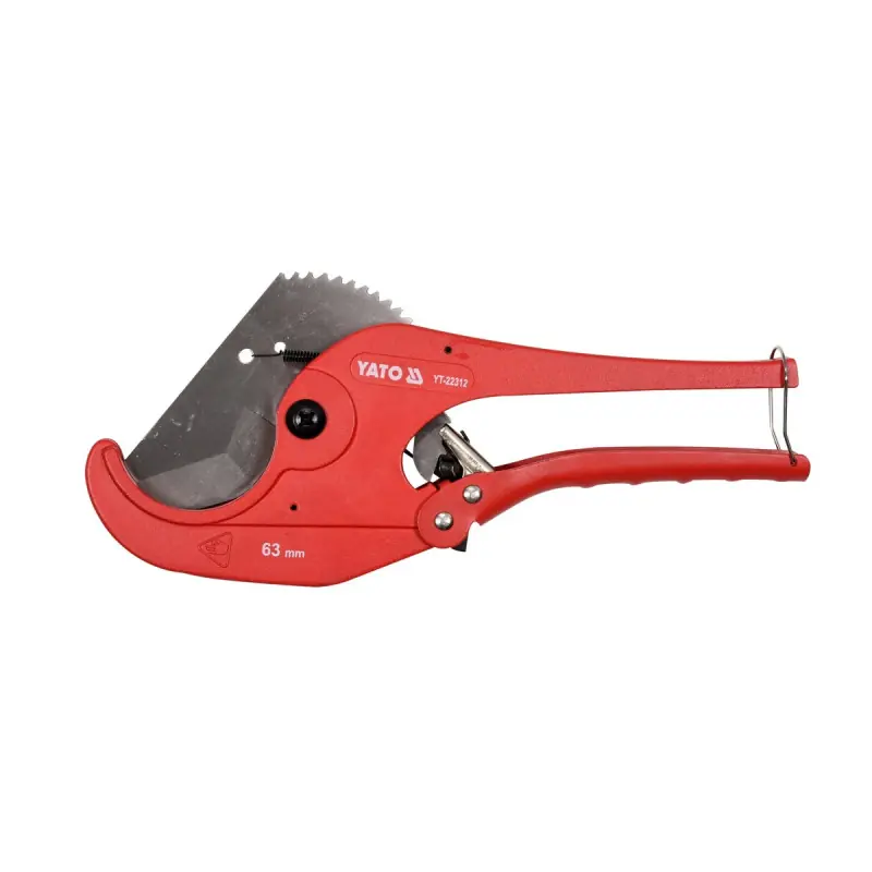 Coupe-tuyau PVC Yato YT-22312 jusqu‘à 63mm