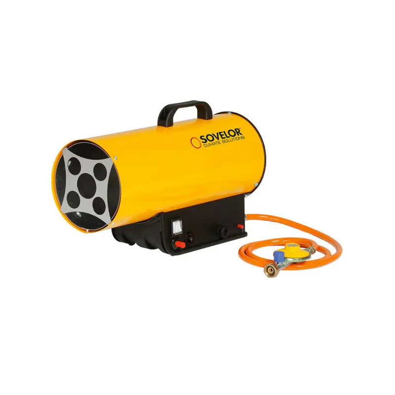 Chauffage mobile Sovelor BLP17M à air pulsé au gaz propane 10-16kW