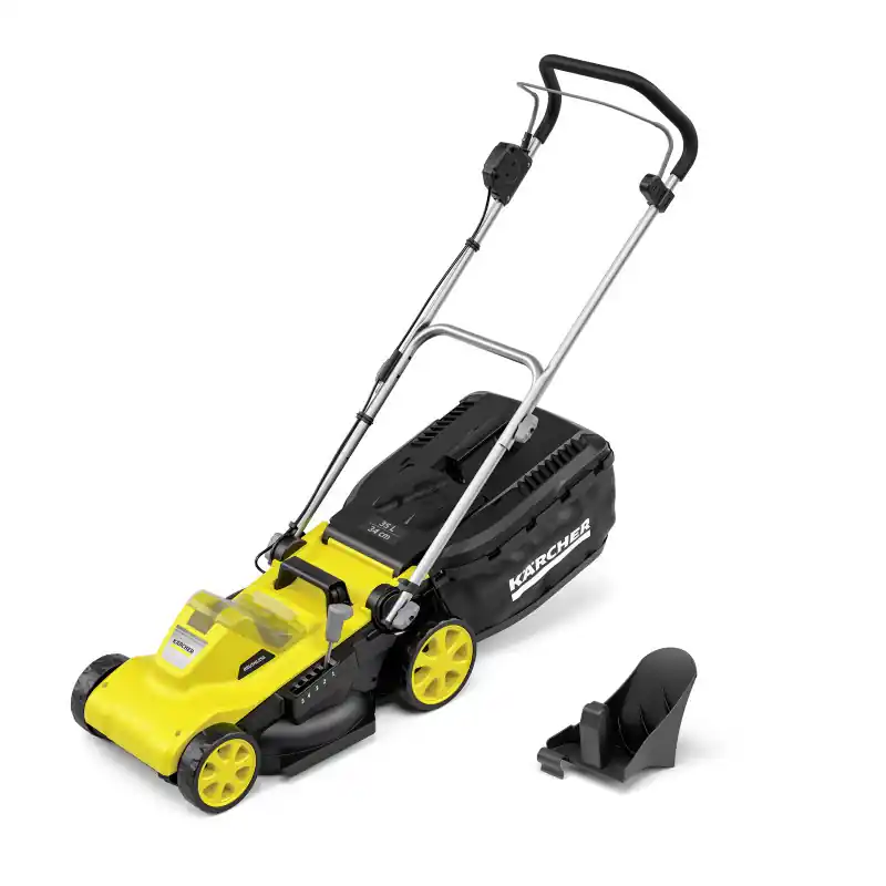 Tondeuse Sans Fil LMO 3-18 Largeur de Coupe 34 cm Bac de 35 L, Karcher