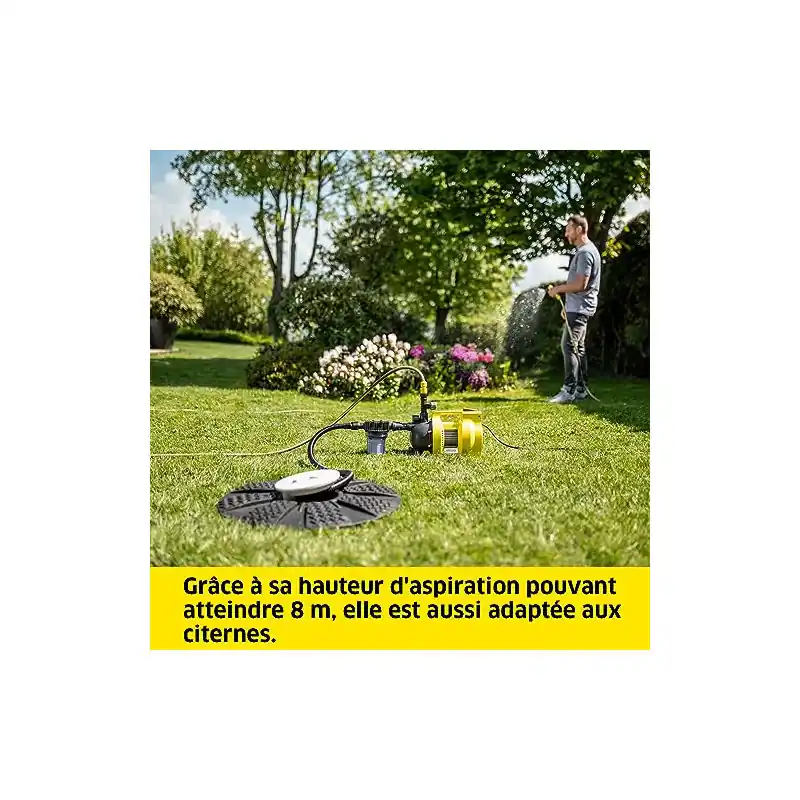 Pompe de Jardin BP 6.000 Garden Set Plus 1000 W, 6000 l par h, Karcher