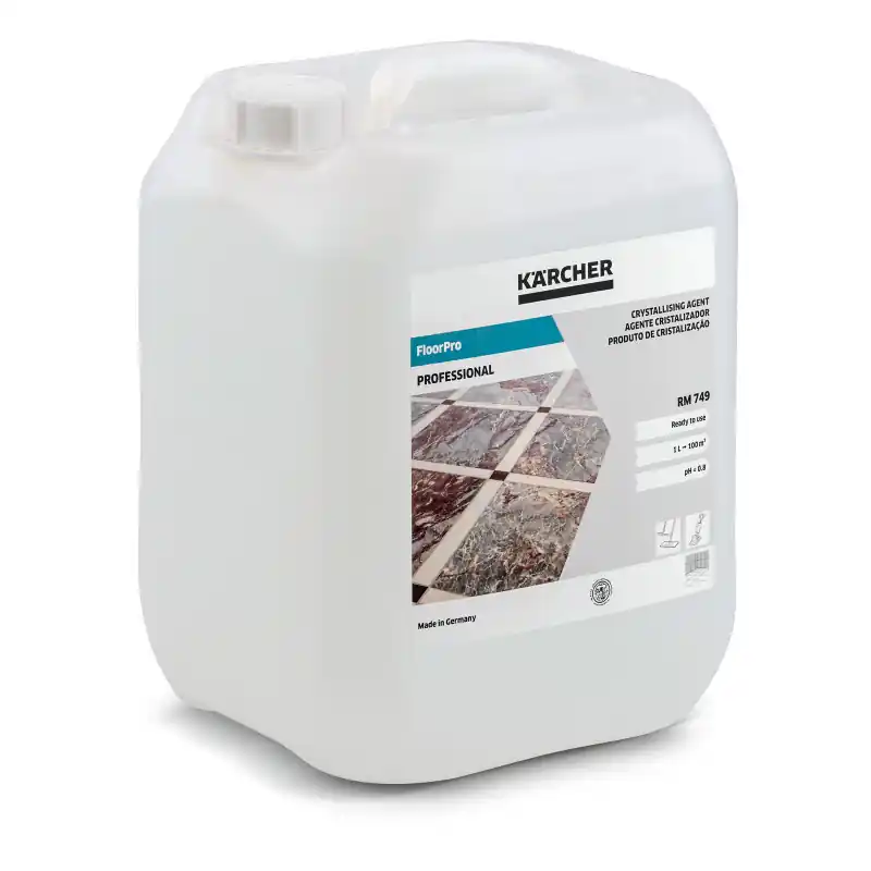 Agent de Cristallisation FloorPro RM 749 Bidon de 10 L, Karcher