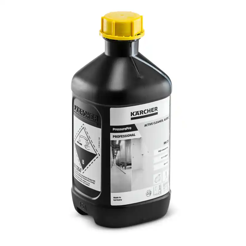Detergent Actif PressurePro Acide RM 25 Bidon de 2.5 L, Karcher