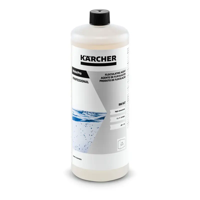 Agent de Floculation WaterPro RM 847 Pack de 2x1 L, Karcher