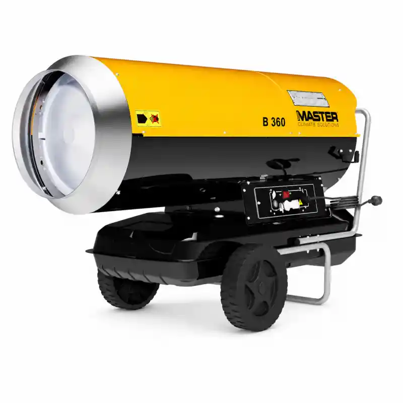 Canon Air Chaud Fioul 111 kW Mobile, Reservoir de 105 L, Sovelor