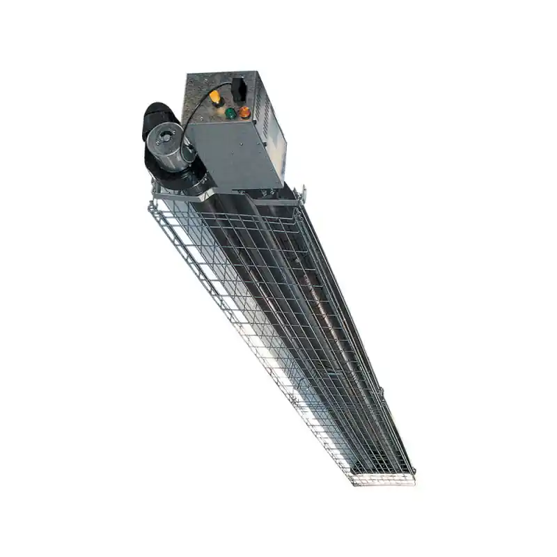 Chauffage Radiant a Tube Infrarouge au Gaz 46,4 kW, 9460 mm, Sovelor