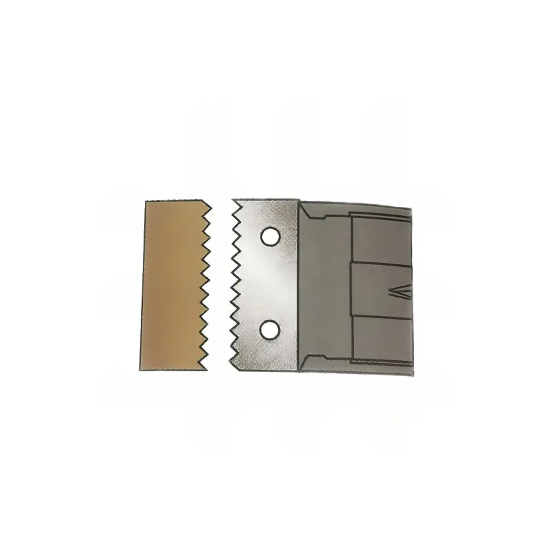 2 Fers Dents de Scie HM 50x12x1,5 mm LEMAN