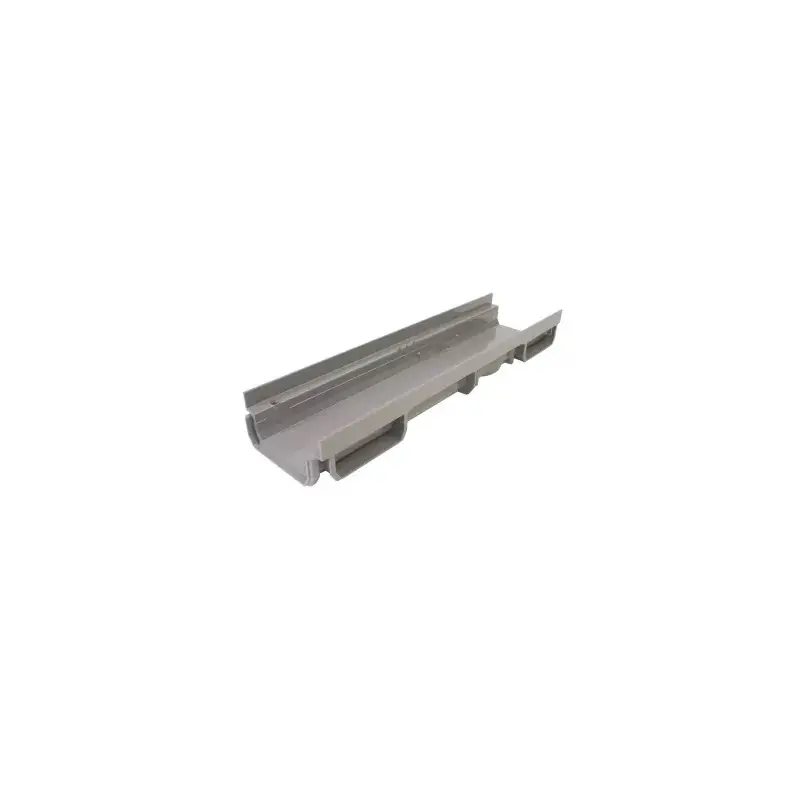 Caniveau bas CONNECTO® Nicoll CAB773 classe A15 gris clair 500mm