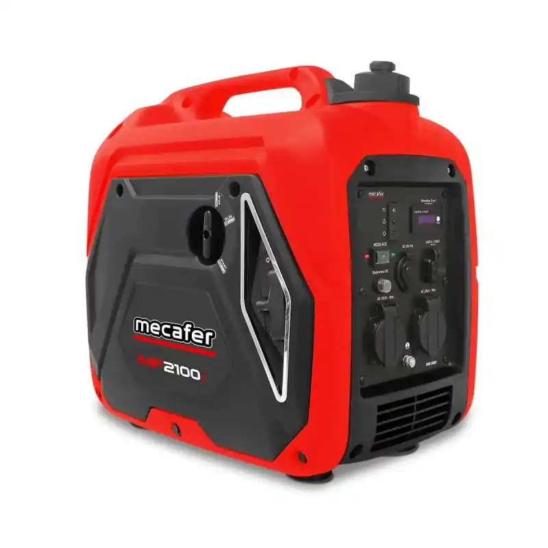 Groupe Electrogene Inverter Portable 2050W Reservoir de 3.6 L, Mecafer