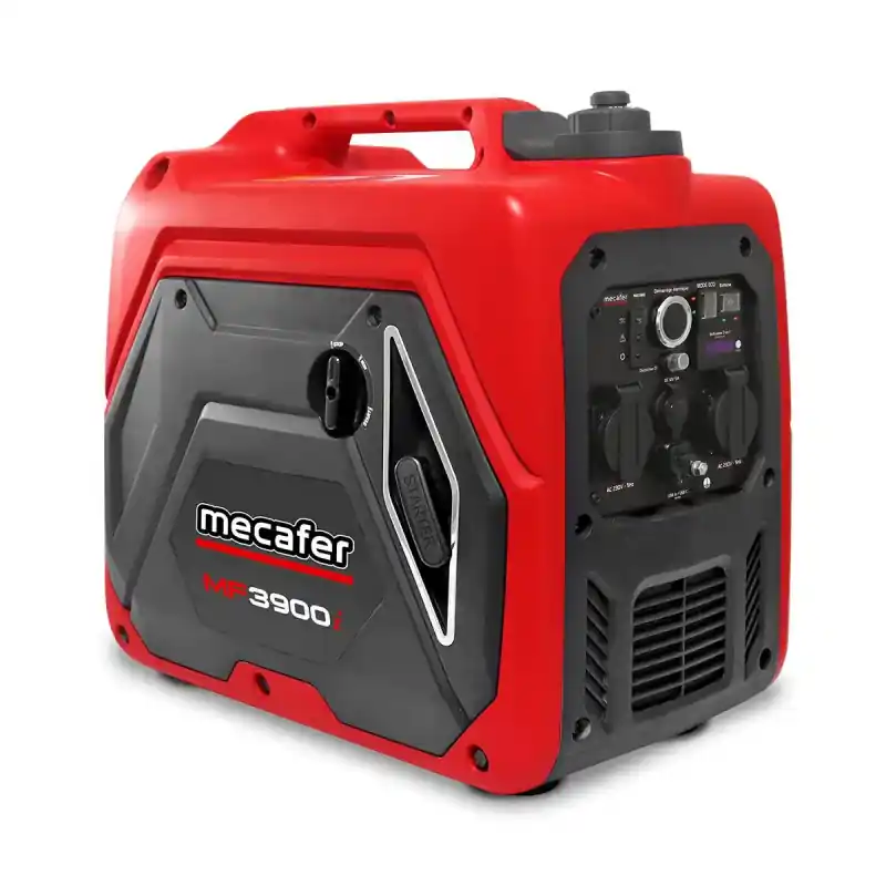 Groupe Electrogene Inverter Essence 3800W Moteur de 5.5 HP, Mecafer