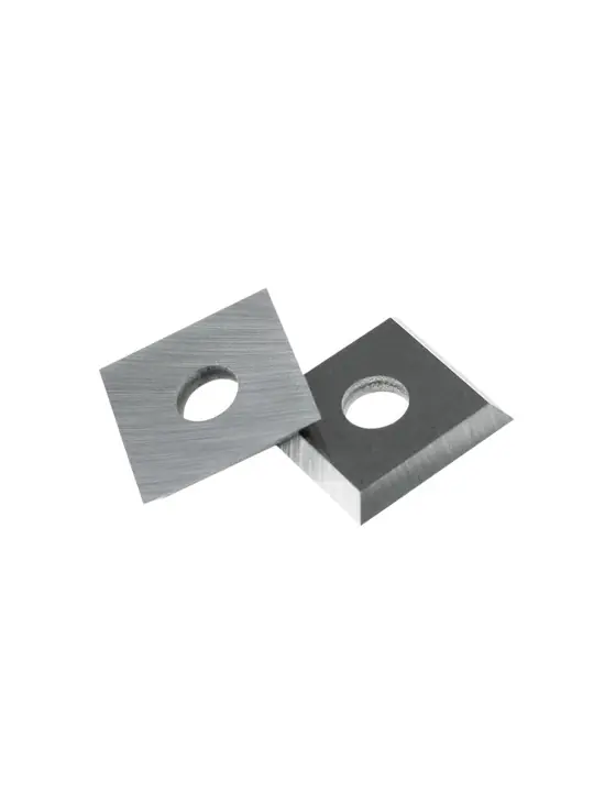 Couteau en métal dur 12 x 12 x 1,5 mm