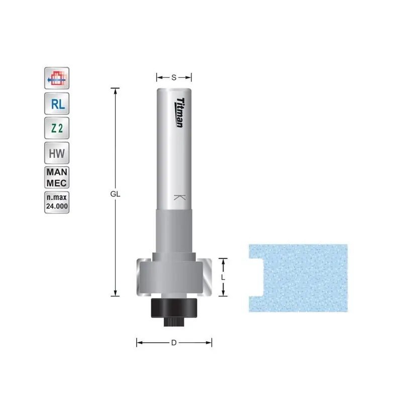 Inlay cutter for solid surface