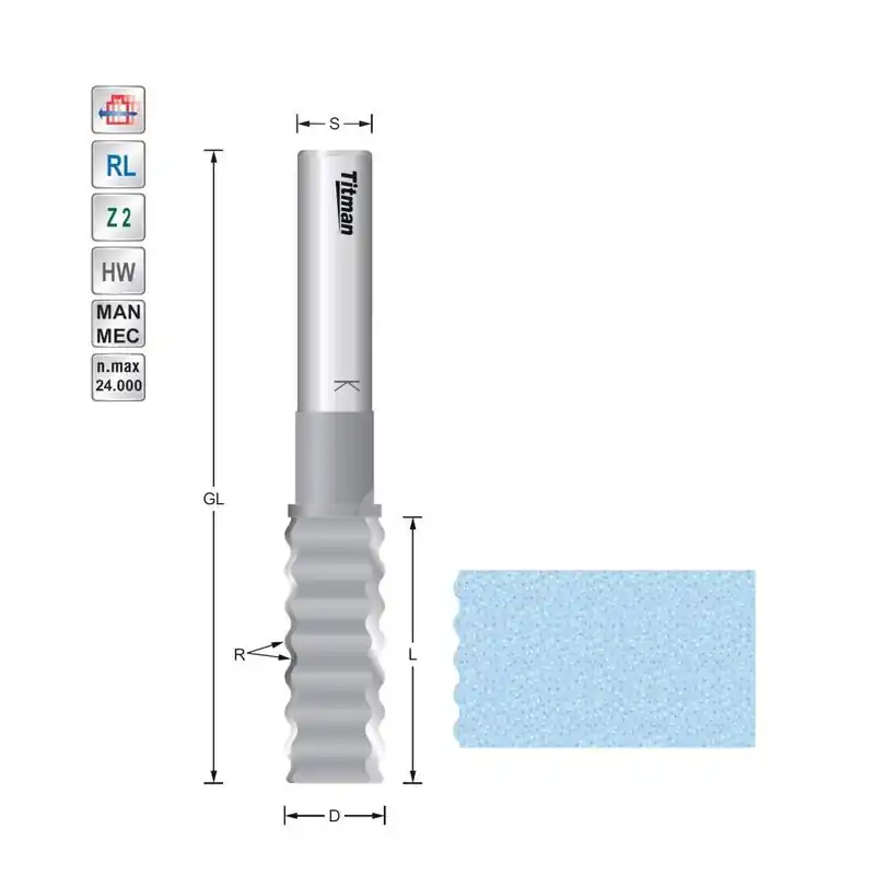 Knuckle bone cutter for solid surface