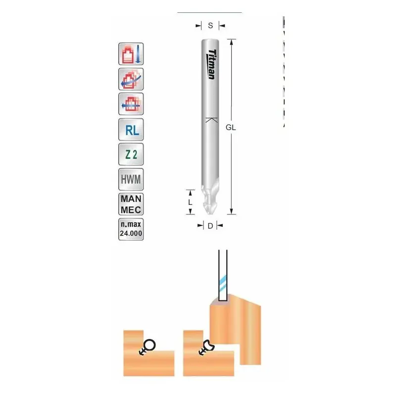 Weather strip cutter Anchor D5.5 S6mm