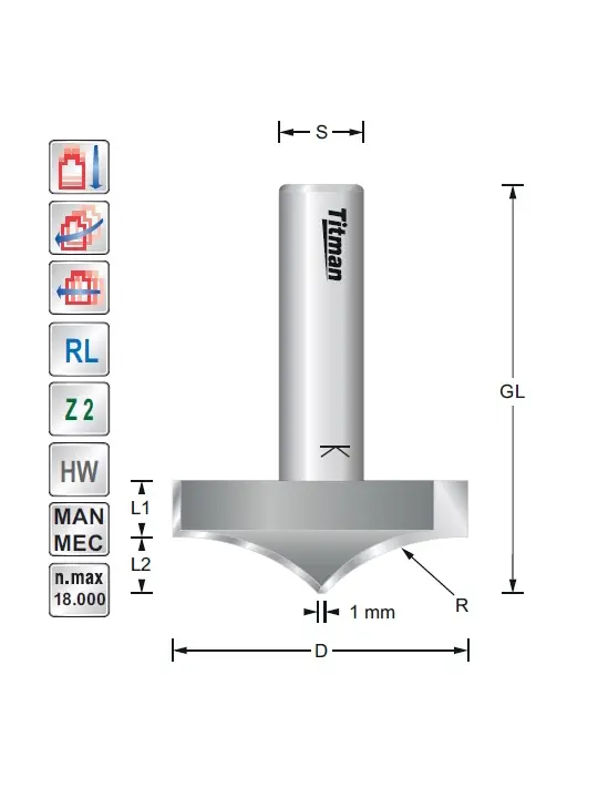Barley twist cutter BTC2