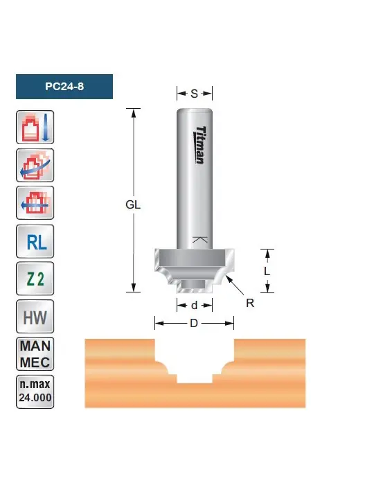 Profile cutter PC24