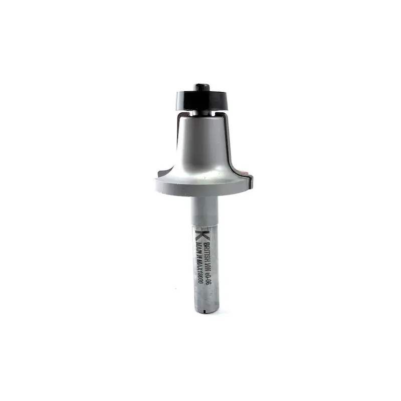 Fraise à biseau R6.35 6° S12mm pour Corian - Himacs