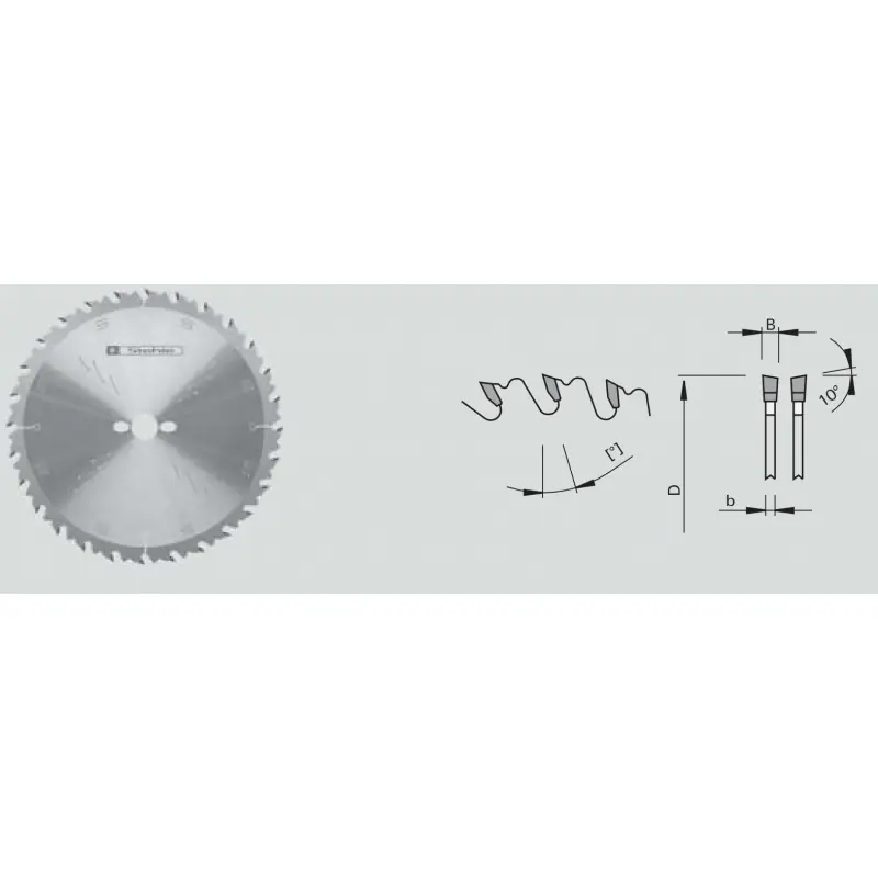 Trimming Saw Blades alternate bevel tooth 400x3,5/2,5x30 Z36