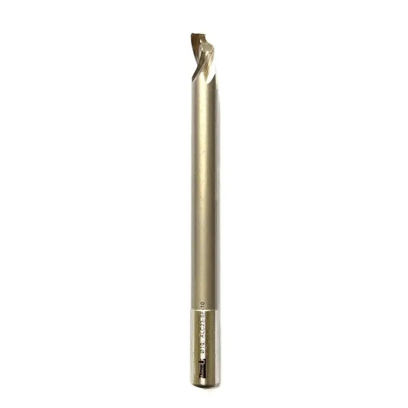 Fraise à un seul outil D10 L95 S10 mm à col long pour plastique et aluminium