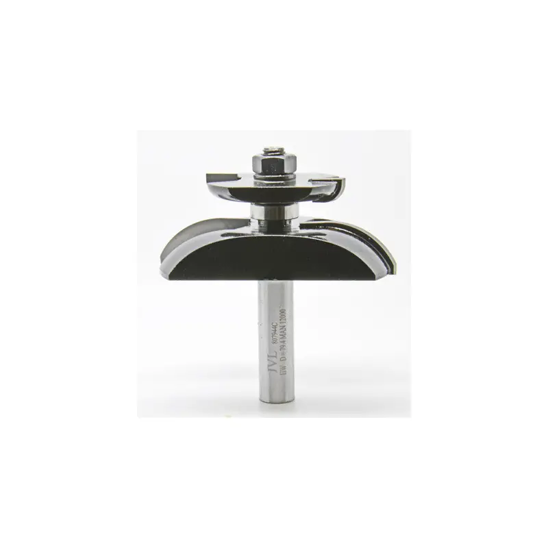 JVL raised panel cove bit with backcutter 79.4mm