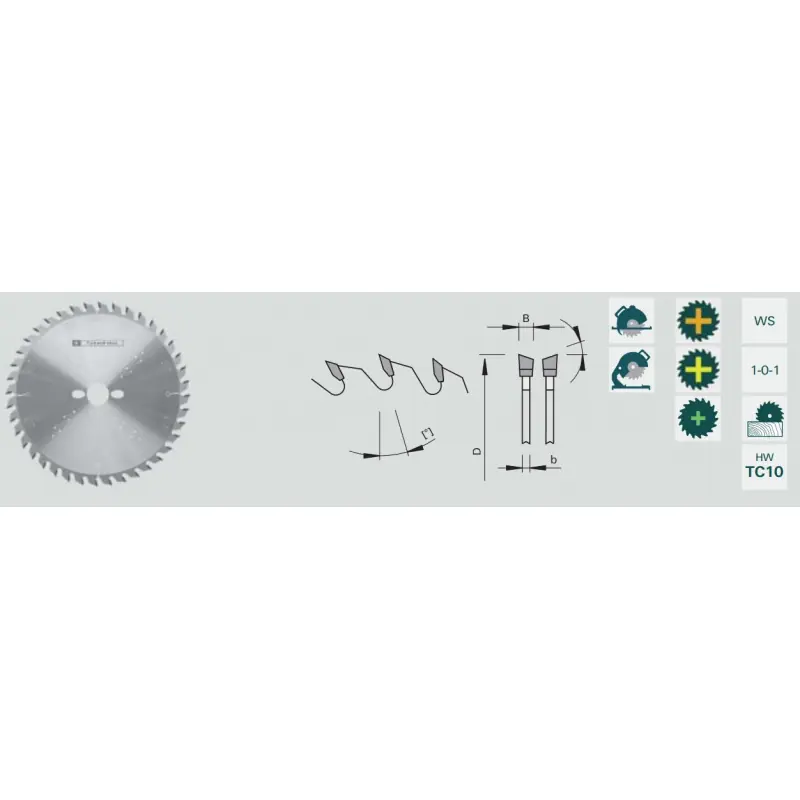 Portable finish cut saw blades 160 x 20 Z36