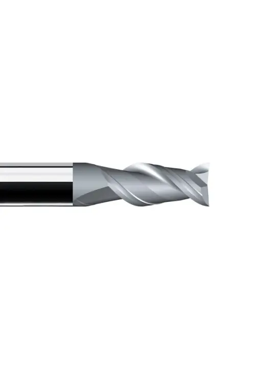 Fraise hélicoïdale AS2 10,0x72 pour aluminium, cuivre, plastiques