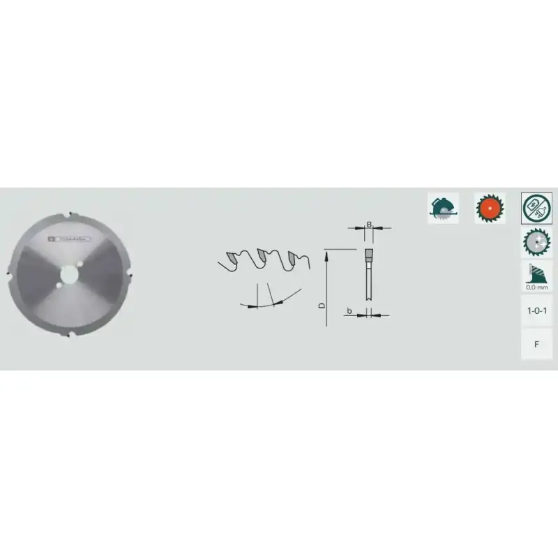 Lame de scie portatives DP 136 x 20 Z4
