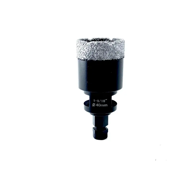 Foret diamanté Mandrex DryXcut 40mm avec adaptateur One Click MHD2Q040B