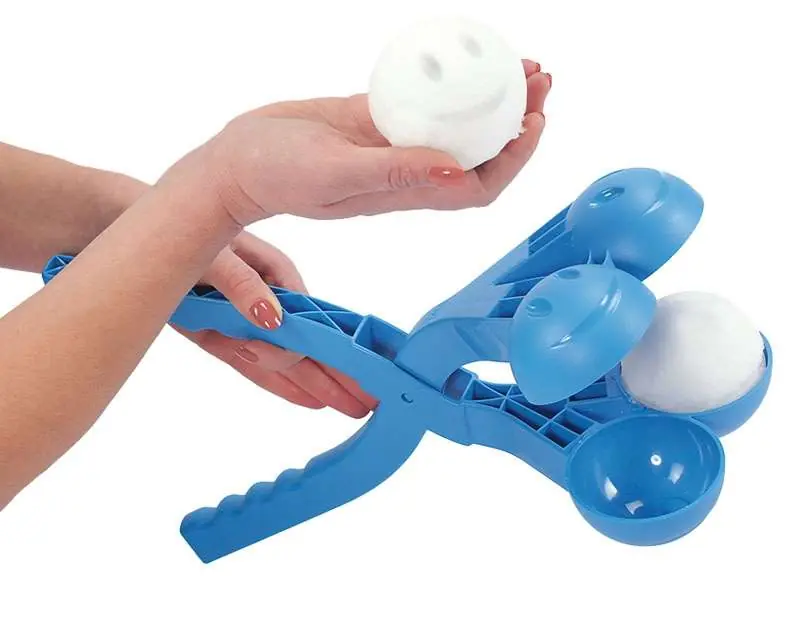 PINCE POUR BOULE DE NEIGE BLEU 38 CM