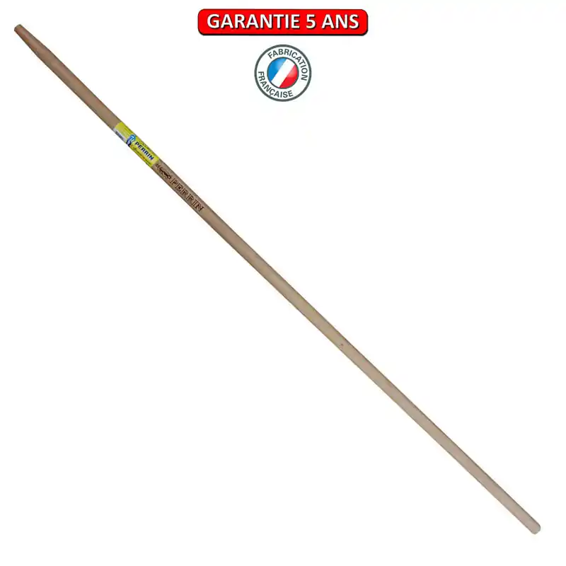 Manche droit 1,65 mètre PEFC pour râteau et balai à gazon polymère 39 cm.