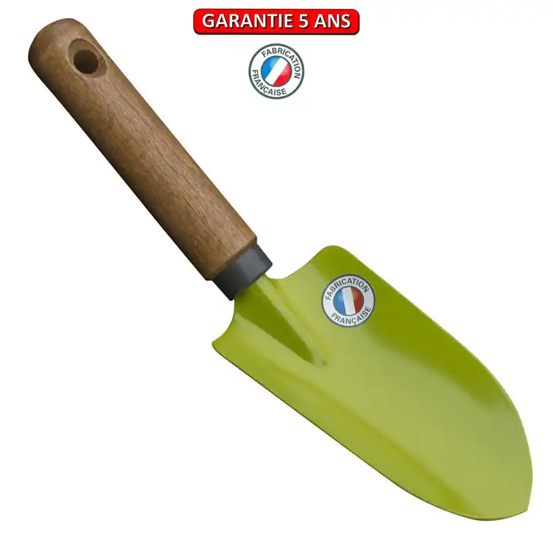 Transplantoir. 15 cm et longueur du manche est de 14 cm.