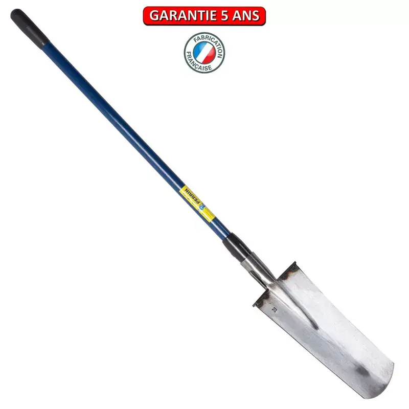 Louchet d’arrachage 38cm manche composite , incassable. outil professionnel.