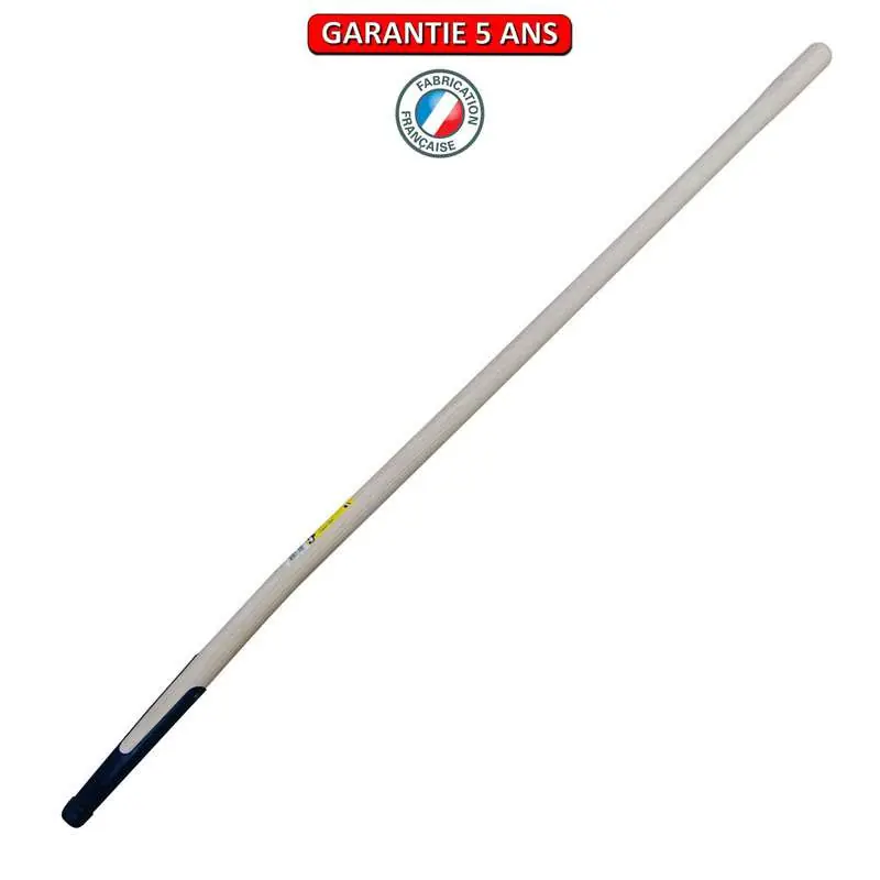 Manche cintré bois, 1,35 mètre. Convient pour fourche à fumier à soie.PEFC