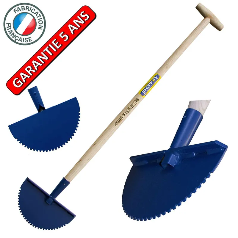 Dresse bordure tout acier cranté 110cm. Outil à main de jardin