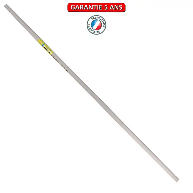 Manche pour balai à gazon large à ressort. Longueur de 1,5 mètre.PEFC .