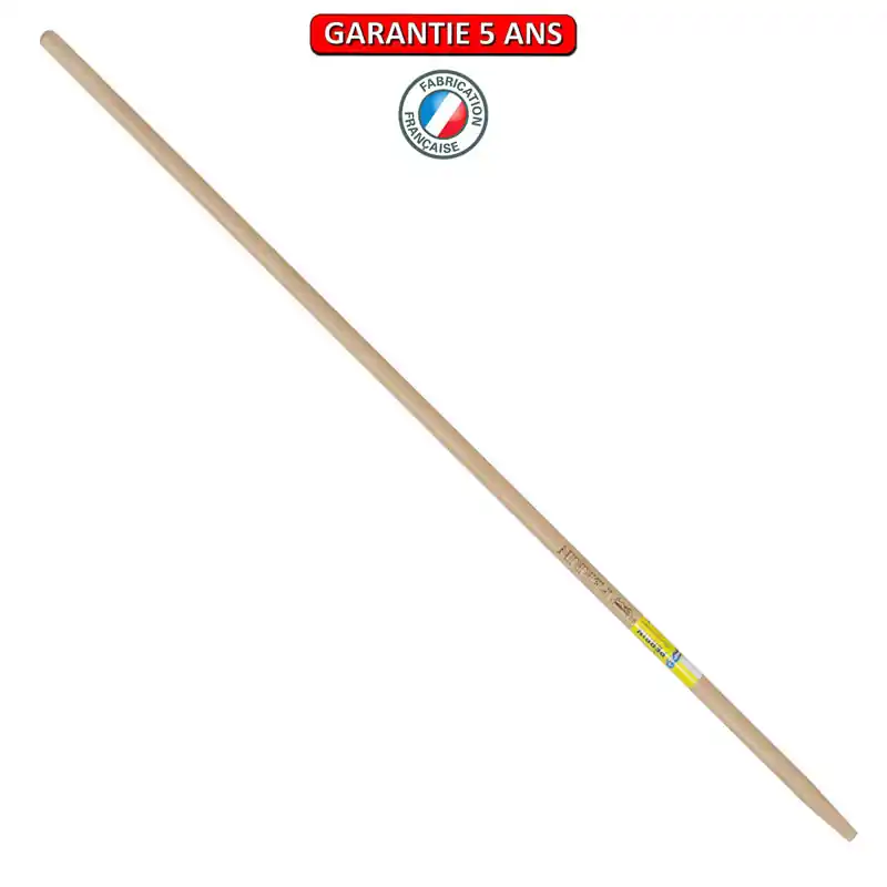 Manche pour râteau polypropylène multi usage 63 cm. 1,80 M PEFC. Matière tauari