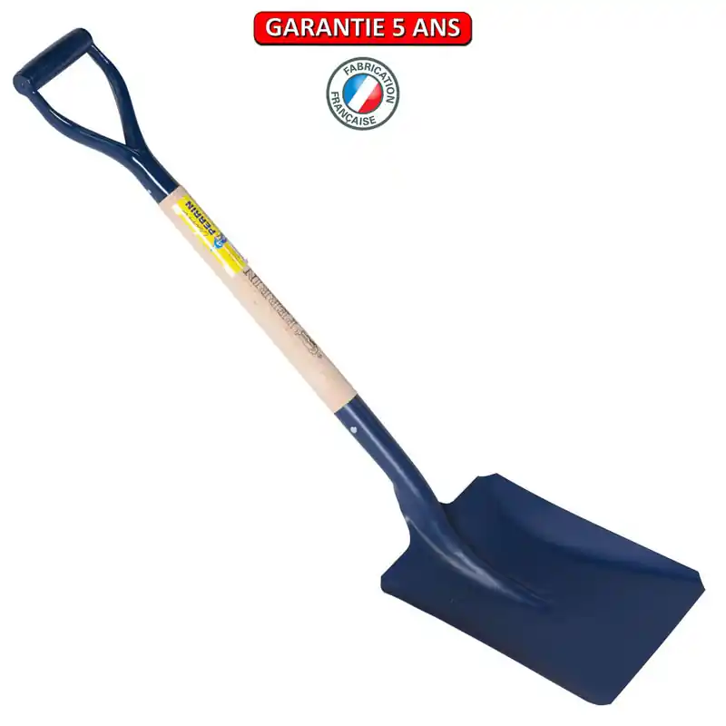 Pelle Anglaise. Emmanché poignée YD 70. Largeur de 22 cm.
