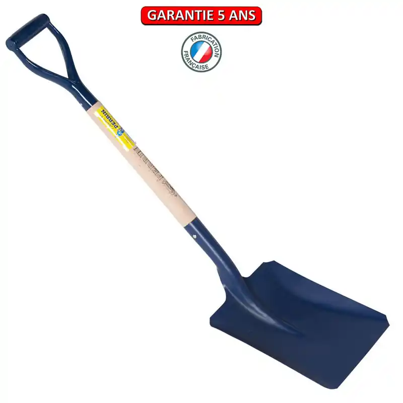 Pelle Anglaise. Emmanché poignée YD 70. 28 cm.