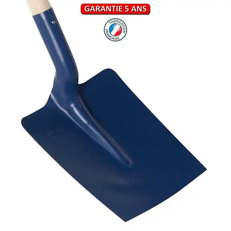 Pelle Saint-Etienne carrée. Sans manche. Largeur de 29 cm.