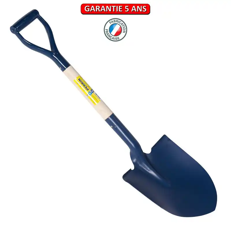 Pelle de bord. Emmanché poignée YD 62. Largeur de 24 cm.