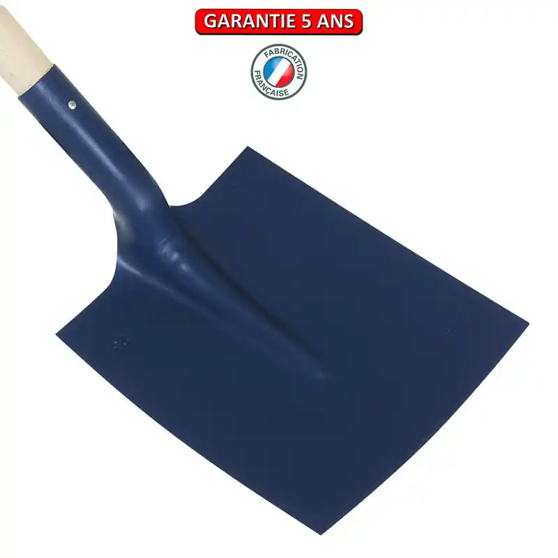 Pelle Angers. Sans manche. 23 cm. Outil à main pour le maçon et le BTP.