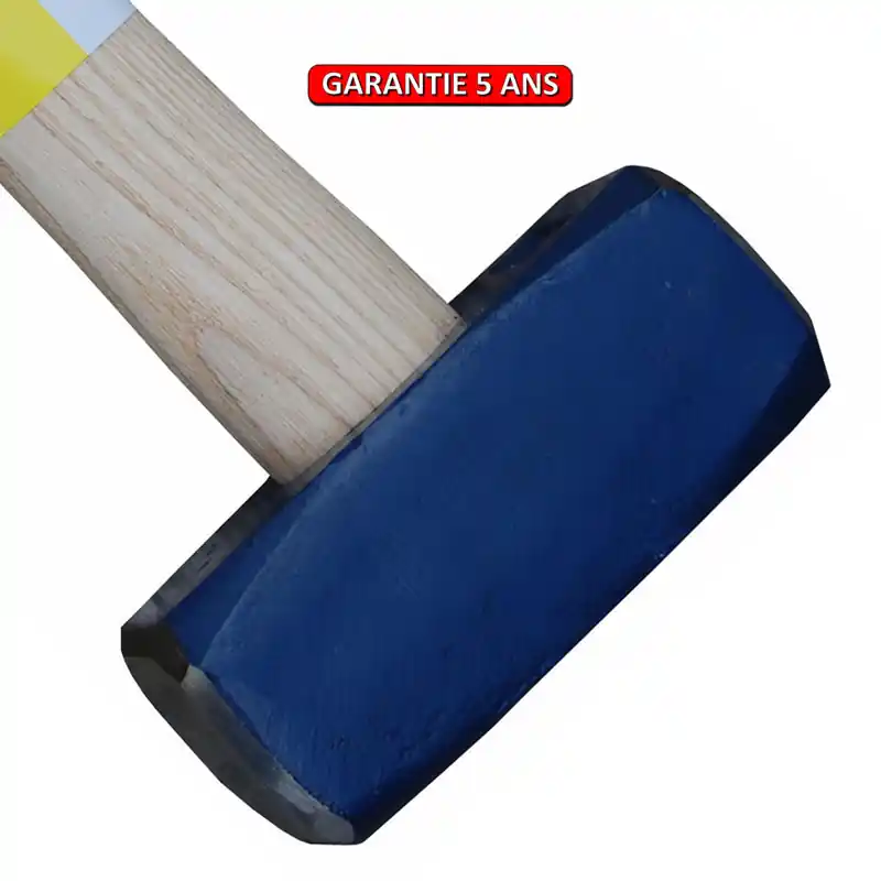 Massette 1,2 Kg. Sans manche. Outil à main de maçonnerie.
