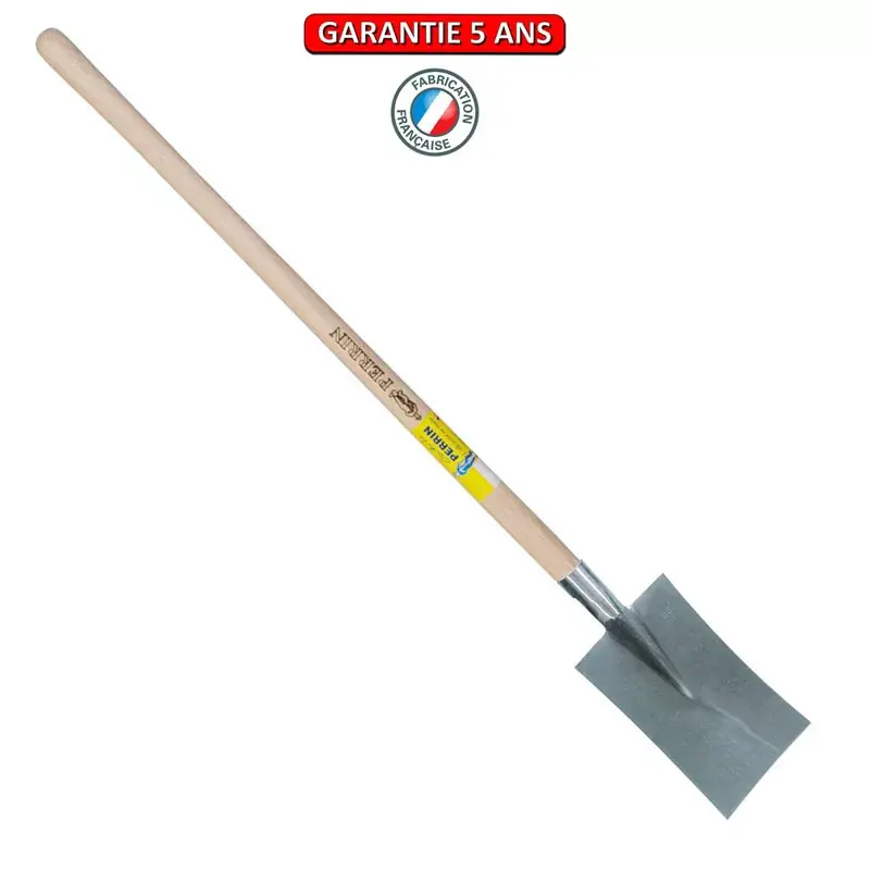 Louchet Mâcon. Emmanché pomme 95. Longueur du fer 30 cm.