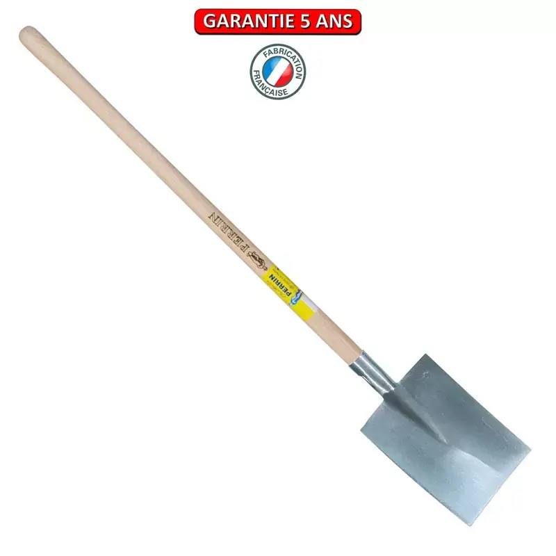 Louchet Bresse. Emmanché pomme 95. Longueur du fer 30 cm.