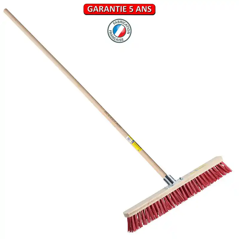 Balai de cantonnier. Largeur de 60 cm. Emmanché bois 150.
