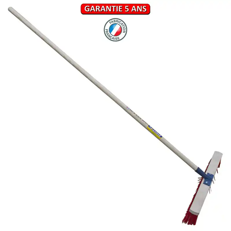 Balai de cantonnier. 60 cm, avec douille renforcée. Emmanché bois 150.
